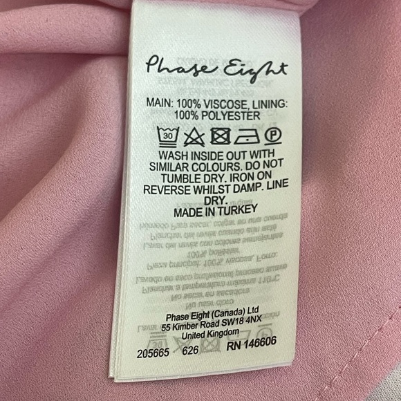 Phase Eight Brooke Floral Dress in Flint Melange, Size 8 - Picture 12 of 12